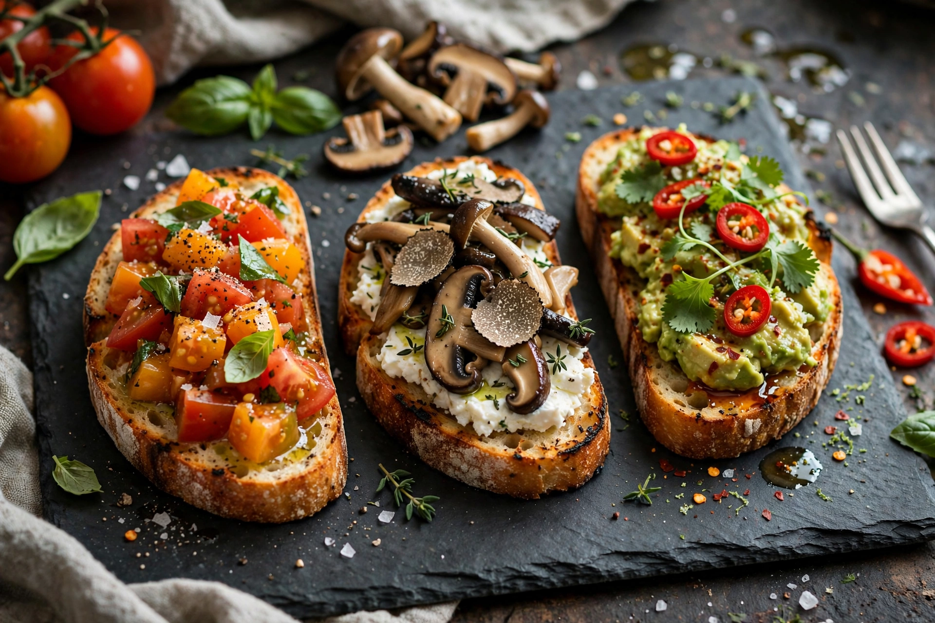 Bruschetta Trio