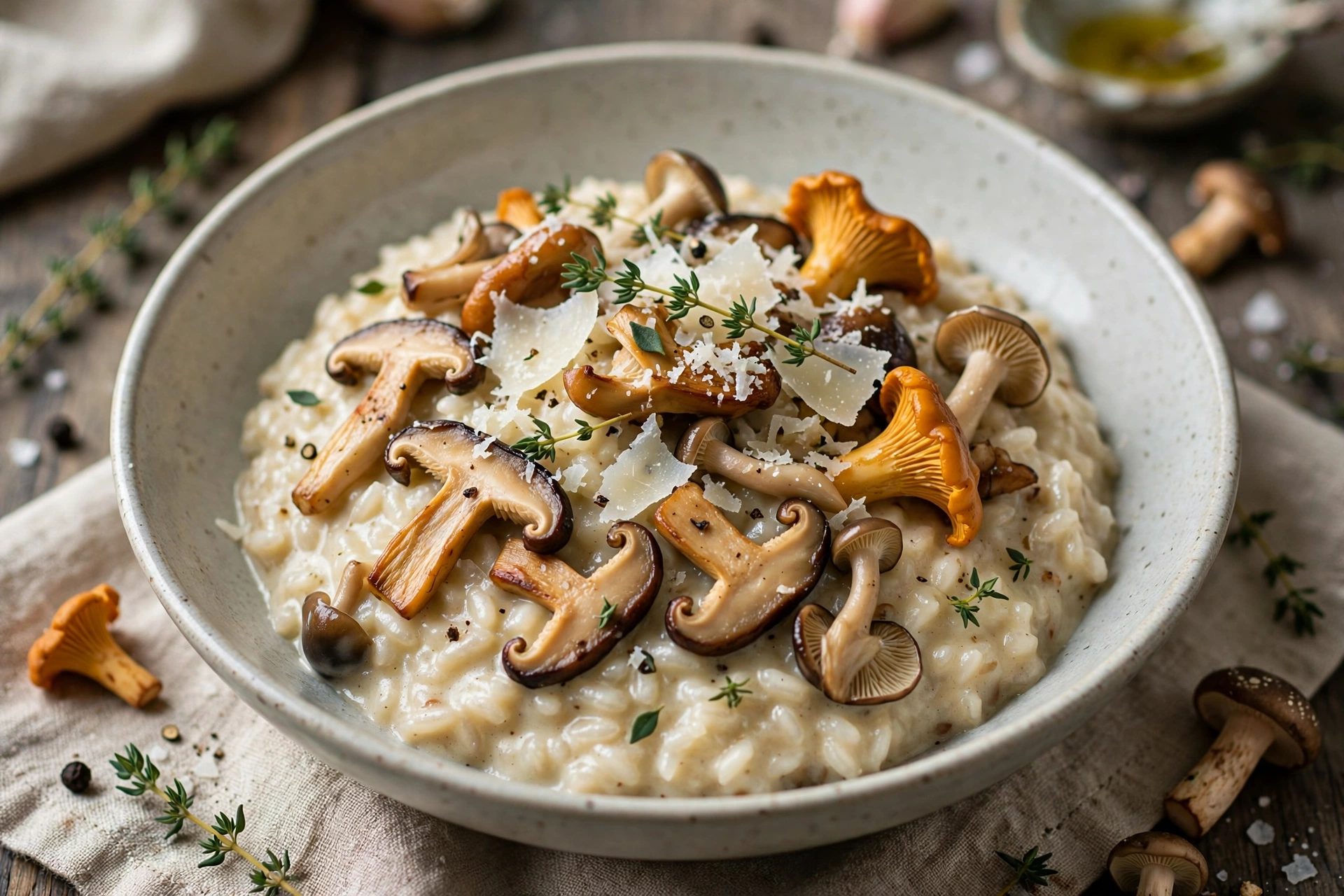 Wild Mushroom Risotto