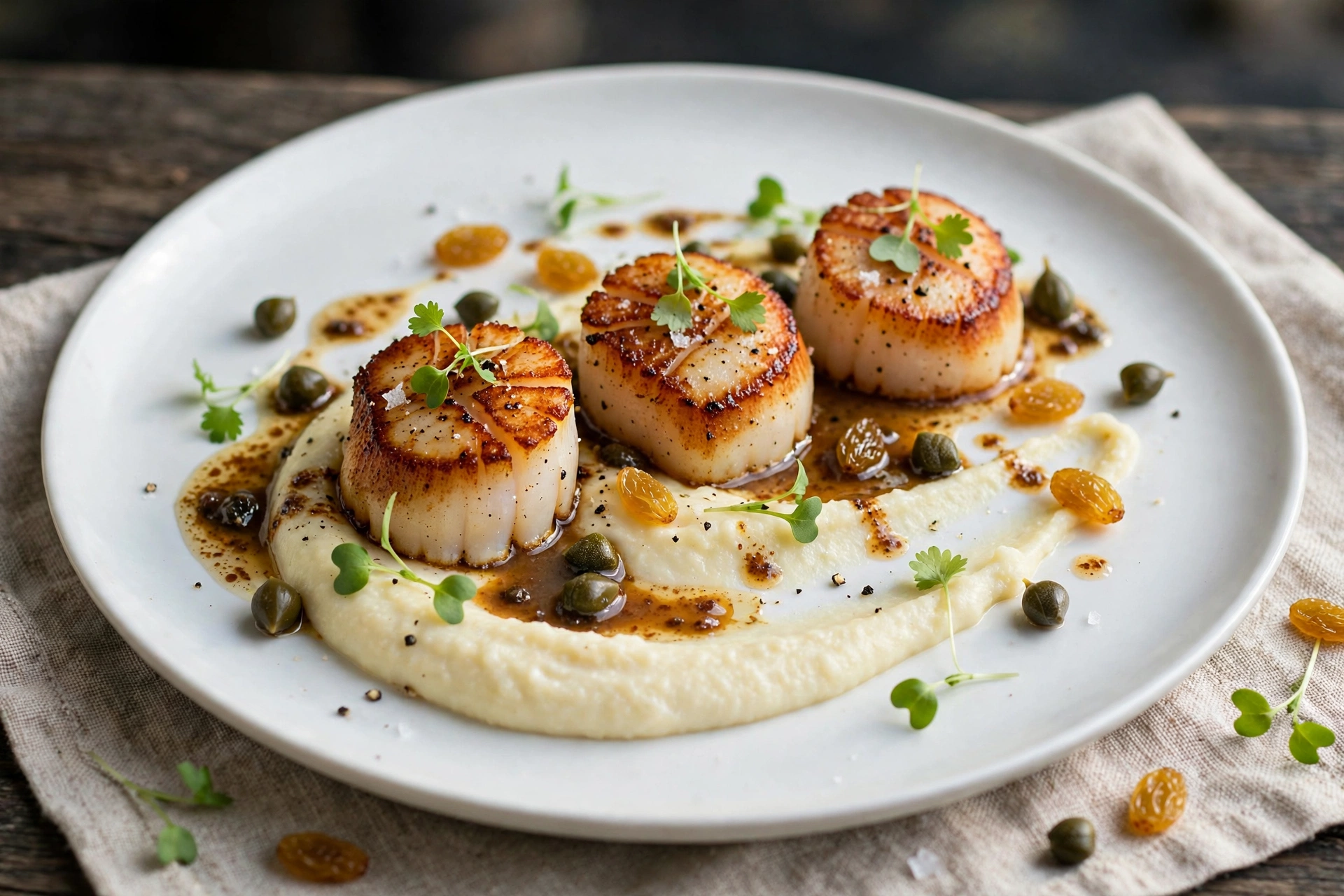 Seared Scallops